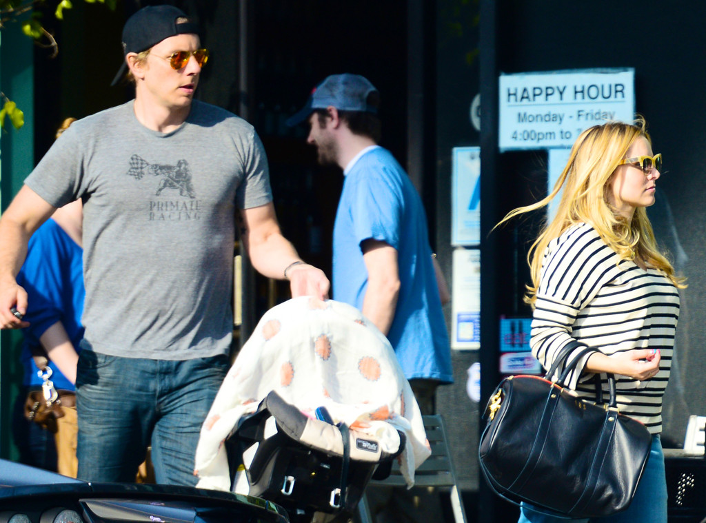 Dax Shepard, Kristen Bell, Lincoln Dax Shepard, Kristen Bell, Lincoln